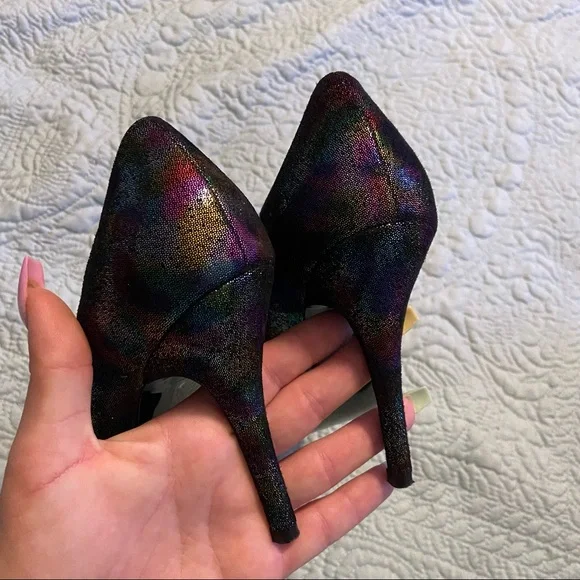 J. Renee Tribute multicolor heels - Picture 3 of 6